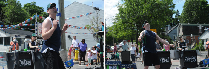 Junkyard Symphony at WESTfest, Ottawa, June 14, 2009